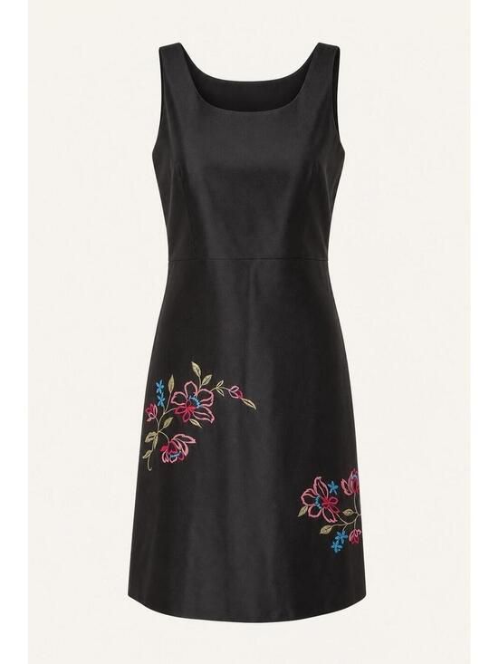 Sag Harbor Dresses & Skirts - Sag Harbor Black Floral Embroidered Sleeveless Dress Size 14P NWT MSRP $49.99